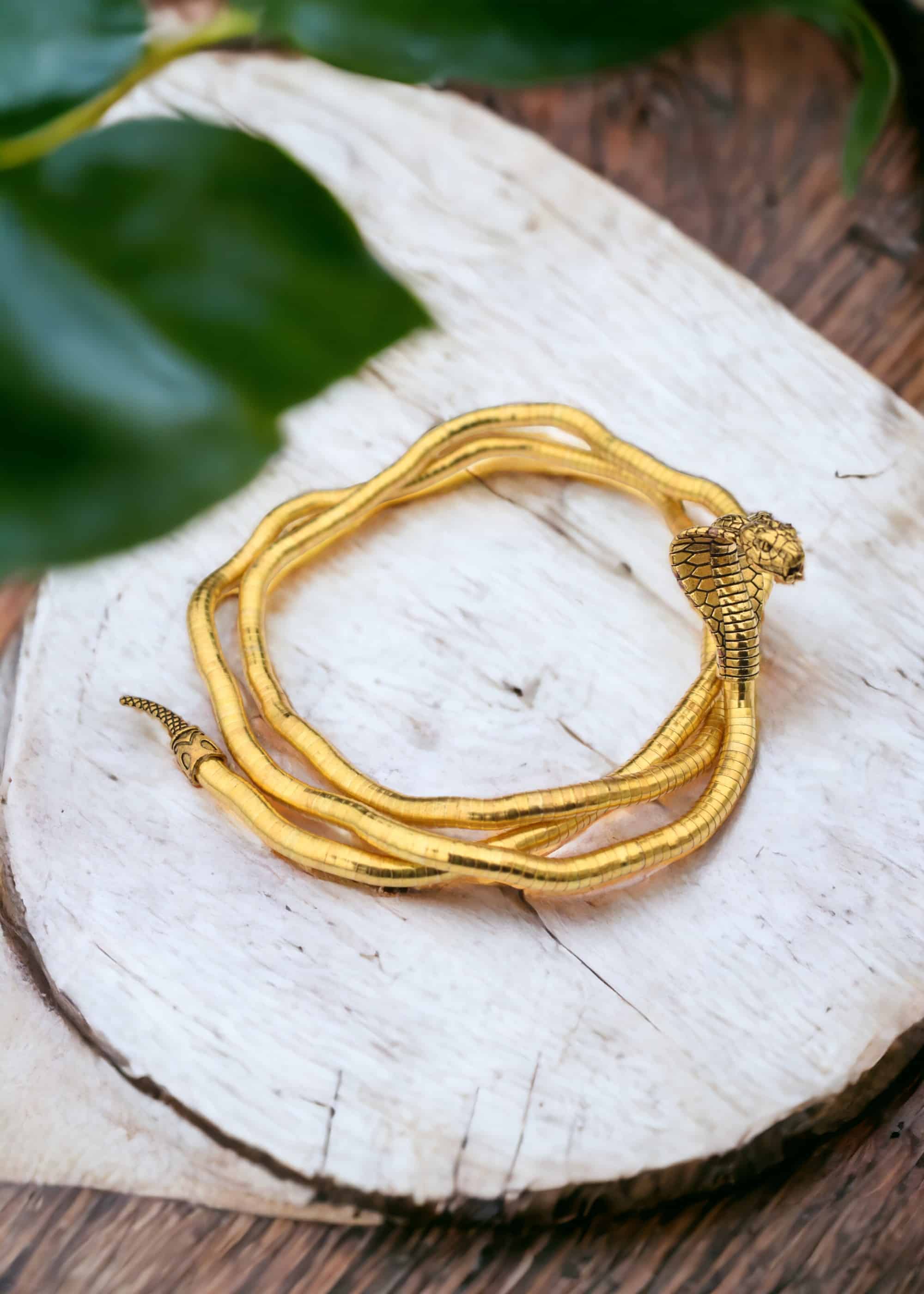 Multi-Purpose Snake Jewellery - Golden